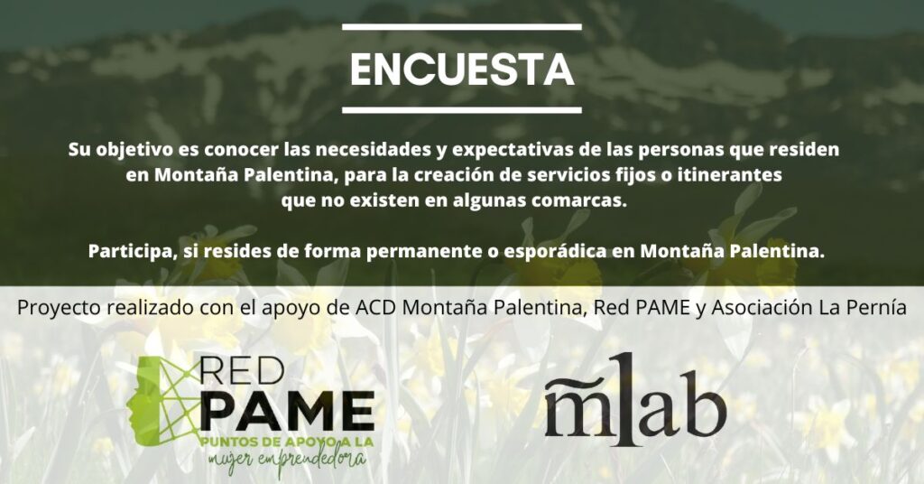 Encuesta para servicios itinerantes en la Montaña Palentina